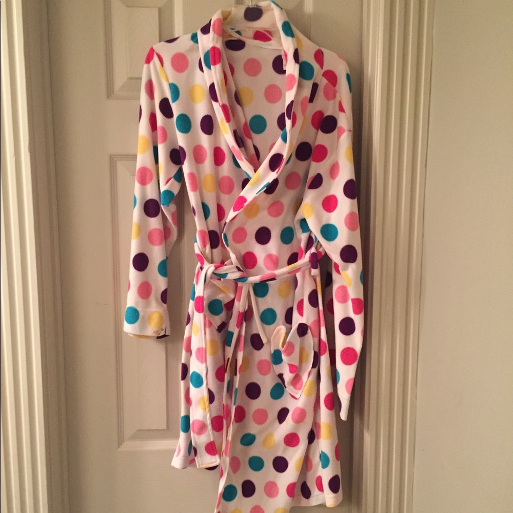 Polka Dot Robe